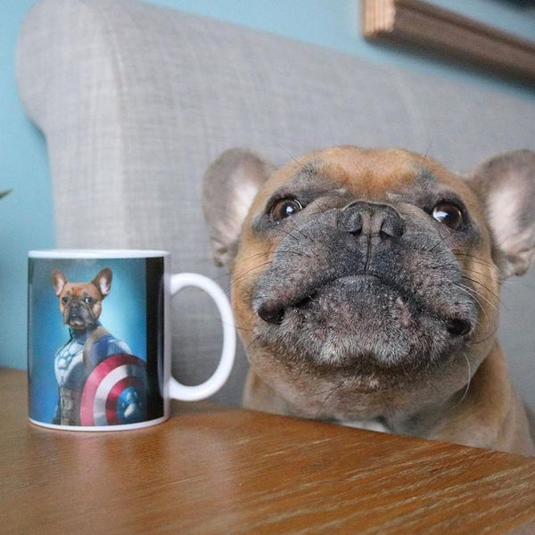 Captain Pawmerica - Custom Mug