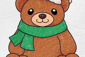 Cute Christmas Teddy Bear Drawing Ideas & Tips | Safem Fabrication - Precision Engineering & Custom Manufacturing Solutions