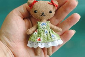Handmade Felt Teddy Bears: A Cozy Gift | Teddy Information – Everything You Need to Know About Teddy Bears