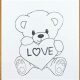 Cute Teddy Bear Heart Drawings & Sketches | Teddy Information – Everything You Need to Know About Teddy Bears