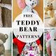 Easy Free Sewing Teddy Bear Patterns &amp; Tutorials | Teddy Information – Everything You Need to Know About Teddy Bears