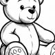 Cute Teddy Outline Images &amp; Drawings | Teddy Information – Everything You Need to Know About Teddy Bears