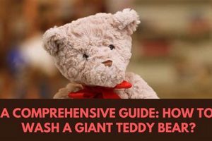 Washing a Giant Teddy Bear: A Simple Guide Teddy Information – Everything You Need to Know About Teddy Bears Washing a Giant Teddy Bear: A Simple Guide | Teddy Information – Everything You Need to Know About Teddy Bears