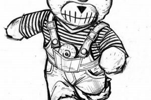 Creepy Scary Teddy Bear Drawing Ideas & Sketches Teddy Information – Everything You Need to Know About Teddy Bears Creepy Scary Teddy Bear Drawing Ideas & Sketches | Teddy Information – Everything You Need to Know About Teddy Bears