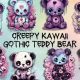 Cute & Creepy: Goth Teddy Bears | Teddy Information – Everything You Need to Know About Teddy Bears
