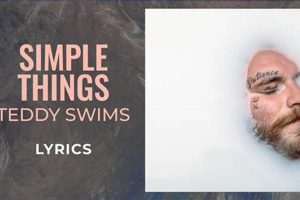 Find "Simple Things" Teddy Swims Lyrics Online Teddy Information – Everything You Need to Know About Teddy Bears Find "Simple Things" Teddy Swims Lyrics Online | Teddy Information – Everything You Need to Know About Teddy Bears
