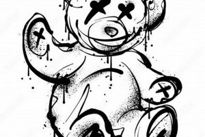 Graffiti Teddy Bear Drawing: Art & Design Teddy Information – Everything You Need to Know About Teddy Bears Graffiti Teddy Bear Drawing: Art & Design | Teddy Information – Everything You Need to Know About Teddy Bears