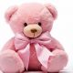 Cuddly Teddy Bear with Pink Bow: Soft Toys | Teddy Information – Everything You Need to Know About Teddy Bears