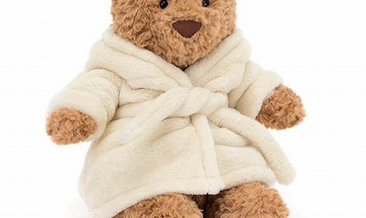 Cuddly Jellycat Teddy Bears with Robes: Shop Now