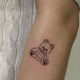 Cute Small Teddy Bear Tattoo Designs & Ideas | Teddy Information – Everything You Need to Know About Teddy Bears