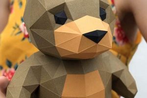Cute DIY Teddy 3D Paper Craft Models | Teddy Information – Everything You Need to Know About Teddy Bears