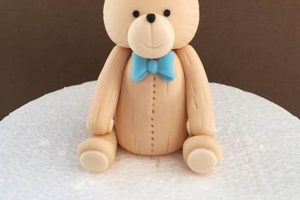 Adorable Fondant Teddy Bear Cake Toppers | Teddy Information – Everything You Need to Know About Teddy Bears