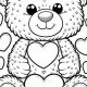 Cute Teddy Colouring Pages: Free Printables | Teddy Information – Everything You Need to Know About Teddy Bears