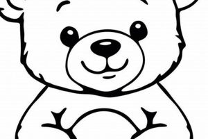 Cute Teddy Bear Clip Art: Free Black & White Downloads | Teddy Information – Everything You Need to Know About Teddy Bears