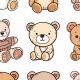 Cute Doodle Teddy Bear Sketches & Drawings | Teddy Information – Everything You Need to Know About Teddy Bears