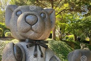 Adorable Teddy Bear Statues Grace Lakeside Park | Teddy Information – Everything You Need to Know About Teddy Bears
