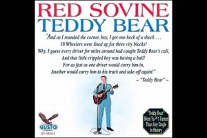 Listen To Red Sovine Teddy Bear Teddy Information – Everything You Need to Know About Teddy Bears Listen To Red Sovine Teddy Bear | Teddy Information – Everything You Need to Know About Teddy Bears
