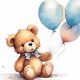 Adorable Teddy Bears Holding Balloons: Gifts & Decor | Teddy Information – Everything You Need to Know About Teddy Bears