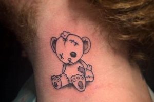 The Meaning of Broken Teddy Bear Tattoos: Symbolism & Design | Teddy Information – Everything You Need to Know About Teddy Bears
