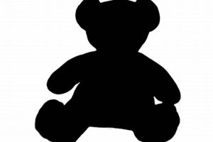 Cute Teddy Bear Silhouette: Charm & Comfort | Teddy Information – Everything You Need to Know About Teddy Bears