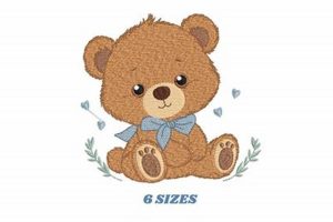 Cute Teddy Bear Embroidery Designs & Patterns | Teddy Information – Everything You Need to Know About Teddy Bears