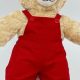 Cuddly Teddy Bear in Red Overalls: Shop Now | Teddy Information – Everything You Need to Know About Teddy Bears