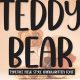 Cute Teddy Bear Fonts & Free Downloads | Teddy Information – Everything You Need to Know About Teddy Bears