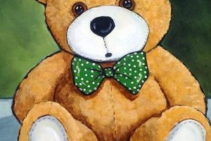 Charming Teddy Bear Paintings & Art | Teddy Information – Everything You Need to Know About Teddy Bears