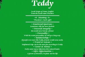 Teddy Name Meaning & Origin: History Explained | Teddy Information – Everything You Need to Know About Teddy Bears