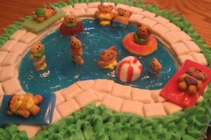 Easy Teddy Graham Swimming Pool Cake Recipe | Teddy Information – Everything You Need to Know About Teddy Bears