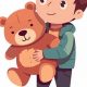 Learn to Sketch: Boy & Teddy Bear, Step-by-Step | Teddy Information – Everything You Need to Know About Teddy Bears