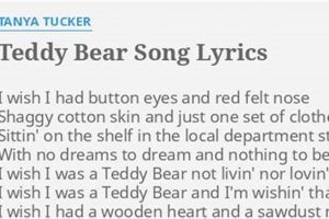 Find "I Wish I Was a Teddy Bear" Lyrics Online Teddy Information – Everything You Need to Know About Teddy Bears Find "I Wish I Was a Teddy Bear" Lyrics Online | Teddy Information – Everything You Need to Know About Teddy Bears