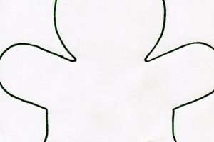 Cute Printable Teddy Bear Outline Templates | Teddy Information – Everything You Need to Know About Teddy Bears