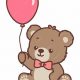 Cute Teddy Bears Holding Balloons: Gifts & Decor | Teddy Information – Everything You Need to Know About Teddy Bears