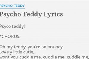 Dark Psycho Teddy Lyrics: Unsettling Songs Teddy Information – Everything You Need to Know About Teddy Bears Dark Psycho Teddy Lyrics: Unsettling Songs | Teddy Information – Everything You Need to Know About Teddy Bears